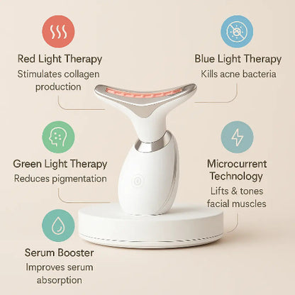 EverLift™ 4-in-1 Face & Neck Massager